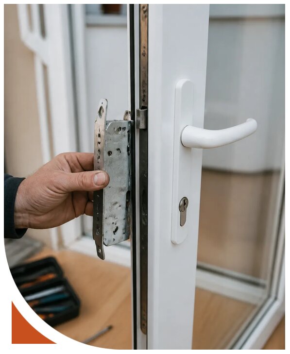 Ремонт замка пластиковой двери в Новокуйбышевске от 2561 р. | Разлок-Нвб